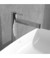 Baterie lavoar fara ventil, Villeroy&Boch Dawn, montaj pe blat, crom, TVW10610615161 - 7
