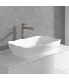 Baterie lavoar fara ventil, Villeroy&Boch Dawn, montaj pe blat,nichel mat periat, TVW10610615164 - 3