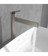 Baterie lavoar fara ventil, Villeroy&Boch Dawn, montaj pe blat,nichel mat periat, TVW10610615164 - 6