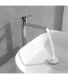 Baterie lavoar fara ventil, Villeroy&Boch Dawn, montaj pe blat, crom, TVW10610615261 - 3