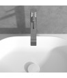 Baterie lavoar fara ventil, Villeroy&Boch Dawn, montaj pe blat, crom, TVW10610615261 - 5