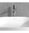 Baterie lavoar fara ventil, Villeroy&Boch Dawn, montaj pe blat, crom, TVW10610615261 - 6