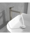 Baterie lavoar fara ventil, Villeroy&Boch Dawn, montaj pe blat,nichel mat periat, TVW10610615264 - 3