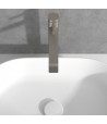 Baterie lavoar fara ventil, Villeroy&Boch Dawn, montaj pe blat,nichel mat periat, TVW10610615264 - 5