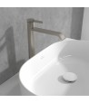 Baterie lavoar fara ventil, Villeroy&Boch Dawn, montaj pe blat,nichel mat periat, TVW10610615264 - 8