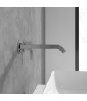 Baterie lavoar de perete, Villeroy&Boch Dawn, montaj incastrat, crom, TVZ10600300061 - 4