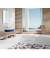 Baterie lavoar de perete, Villeroy&Boch Dawn, montaj incastrat, nichel mat periat, TVZ10600300064 - 10