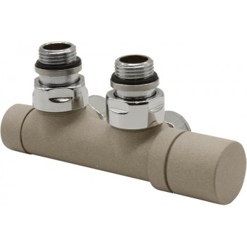 Robinet termostatabil tur/retur 50mm anthracite Irsap - 4