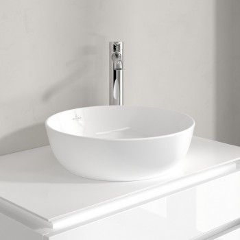 Baterie lavoar fara ventil, Villeroy&Boch Skyla, montaj pe blat, crom, TVW11600300061 - 5