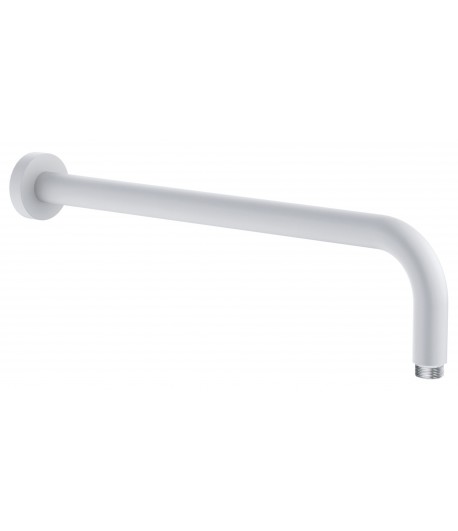 Brat de dus, Kludi A-QA, 40cm, montare pe perete, alb mat, 6651453-00 - 1