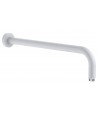 Brat de dus, Kludi A-QA, 40cm, montare pe perete, alb mat, 6651453-00 - 1