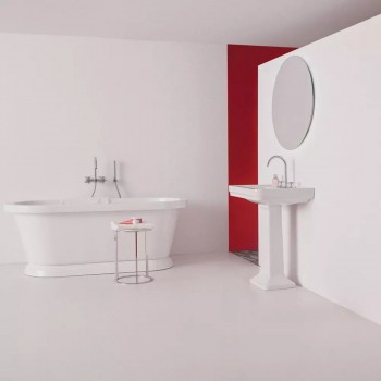 Baterie cada cu dubla comanda, Ideal Standard Atelier Joy Neo, cu para, agatatoare si furtun, crom, BD163AA - 4