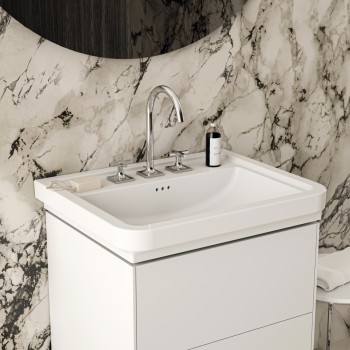 Baterie lavoar cu dubla comanda si ventil pop-up, Ideal Standard Atelier Joy Neo, levier cruce, crom, BD143AA - 5