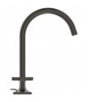 Baterie lavoar cu dubla comanda si ventil pop-up, Ideal Standard Atelier Joy Neo, levier cruce, Magnetic Grey, BD143A5 - 2