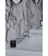 Baterie lavoar cu dubla comanda, Ideal Standard Atelier Joy Neo, levier cruce, fara ventil, crom, BD145AA - 10