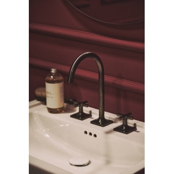 Baterie lavoar cu dubla comanda, Ideal Standard Atelier Joy Neo, levier drept, fara ventil, Magnetic Grey, BD146A5 - 7