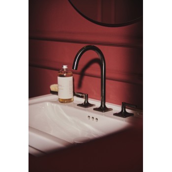Baterie lavoar cu dubla comanda, Ideal Standard Atelier Joy Neo, levier drept, fara ventil, Magnetic Grey, BD146A5 - 9