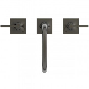 Baterie lavoar cu dubla comanda, Ideal Standard Atelier Joy Neo, levier drept, fara ventil, Magnetic Grey, BD146A5 - 3