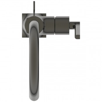 Baterie lavoar cu ventil pop-up, Ideal Standard Atelier Joy Neo Piccolo, Magnetic Grey, BD147A5 - 3