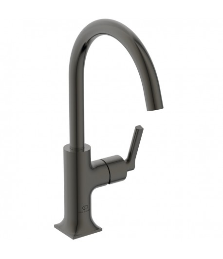 Baterie lavoar fara ventil, Ideal Standard Atelier Joy Neo, Magnetic Grey, BD150A5 - 1
