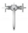 Baterie lavoar cu dubla comanda si ventil pop-up, Ideal Standard Atelier Joy Neo, crom, BD151AA - 3