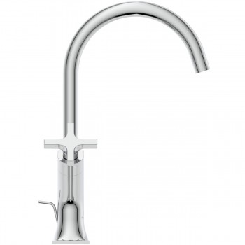 Baterie lavoar cu dubla comanda si ventil pop-up, Ideal Standard Atelier Joy Neo, crom, BD151AA - 2
