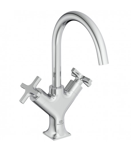 Baterie lavoar cu dubla comanda fara ventil, Ideal Standard Atelier Joy Neo, crom, BD152AA - 1