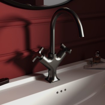 Baterie lavoar cu dubla comanda fara ventil, Ideal Standard Atelier Joy Neo, Magnetic Grey, BD152A5 - 5