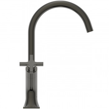 Baterie lavoar cu dubla comanda fara ventil, Ideal Standard Atelier Joy Neo, Magnetic Grey, BD152A5 - 2