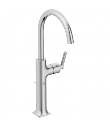 Baterie lavoar cu ventil pop-up, Ideal Standard Atelier Joy Neo, montaj pe blat, crom, BD155AA - 1