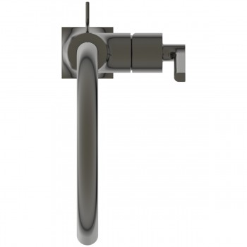Baterie lavoar cu ventil pop-up, Ideal Standard Atelier Joy Neo, montaj pe blat, Magnetic Grey, BD155A5 - 2