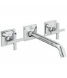 Baterie lavoar de perete, dubla comanda, Ideal Standard Atelier Joy Neo, montaj incastrat, levier cruce, crom, BD153AA - 1