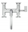 Baterie cada cu dubla comanda, Ideal Standard Atelier Joy Neo, cu set dus, levier cruce, crom, BD162AA - 3
