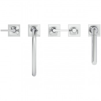 Baterie cada, Ideal Standard Atelier Joy Neo, din 5 elemente, levier drept, crom, BD165AA - 3