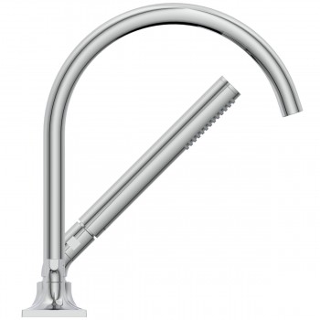Baterie cada, Ideal Standard Atelier Joy Neo, din 5 elemente, levier drept, crom, BD165AA - 2
