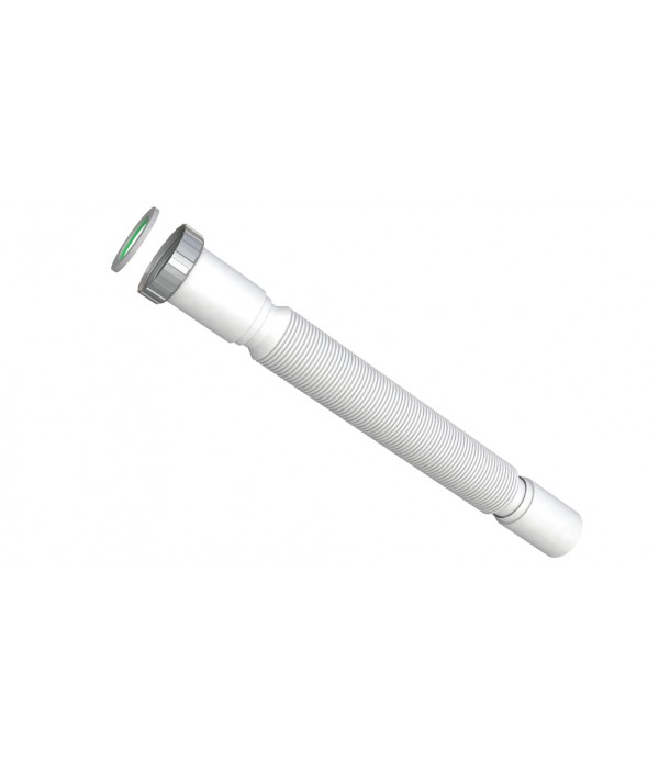 Racord flexibil scurgere, 1" 1/4 x Ø32mm, cu piulita metalica, Bonomini MagikOne, 9332OT54B0 - 1