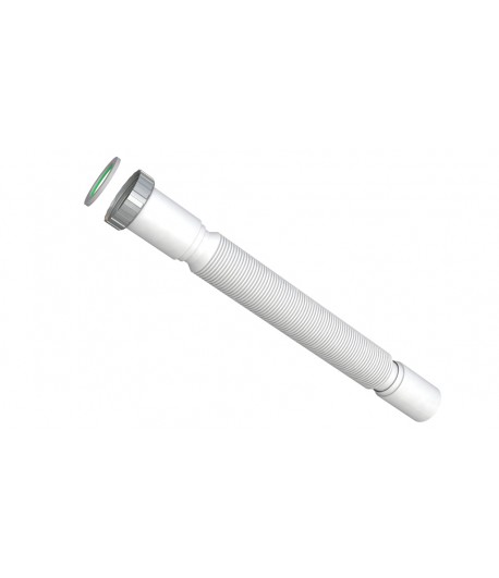 Racord flexibil scurgere, 1" 1/4 x Ø32mm, cu piulita metalica, Bonomini MagikOne, 9332OT54B0 - 1