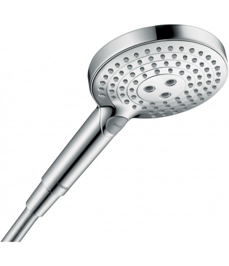 Para de dus, Hansgrohe Raindance Select S 120, cu 3 tipuri de jet PowderRain, crom, 26014000 - 1