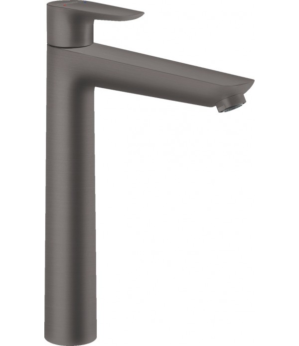Baterie lavoar, Hansgrohe Talis E, montaj pe blat, negru pariat, 71717340 - 1