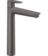 Baterie lavoar, Hansgrohe Talis E, montaj pe blat, negru pariat, 71717340 - 1