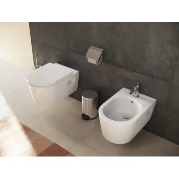 Baterie bideu, Hansgrohe Rebris S, cu ventil pop-up, crom, 72212000 - 4