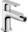 Baterie bideu, Hansgrohe Rebris S, cu ventil pop-up, crom, 72212000 - 1