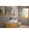 Baterie lavoar cu ventil pop-up, Hansgrohe Rebris E, montaj pe blat, CoolStart, negru mat, 72581670 - 3
