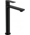 Baterie lavoar cu ventil pop-up, Hansgrohe Rebris E, montaj pe blat, CoolStart, negru mat, 72581670 - 1