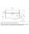 Set mobilier 95.4cm Villeroy&Boch Collaro Nordic Oak, cu lavoar Subway.20, C011L0VJ+7175A001 - 4