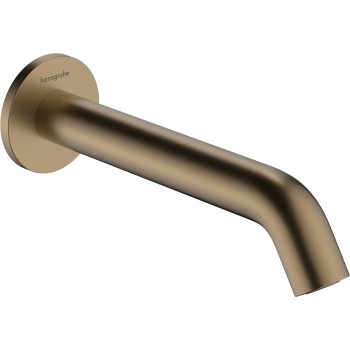 Pipa cada, Hansgrohe Tecturis S, bronz periat, 73411140 - 1