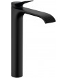 Baterie lavoar fara ventil, Hansgrohe Vivenis 250, montaj pe blat, negru mat, 75042670 - 1