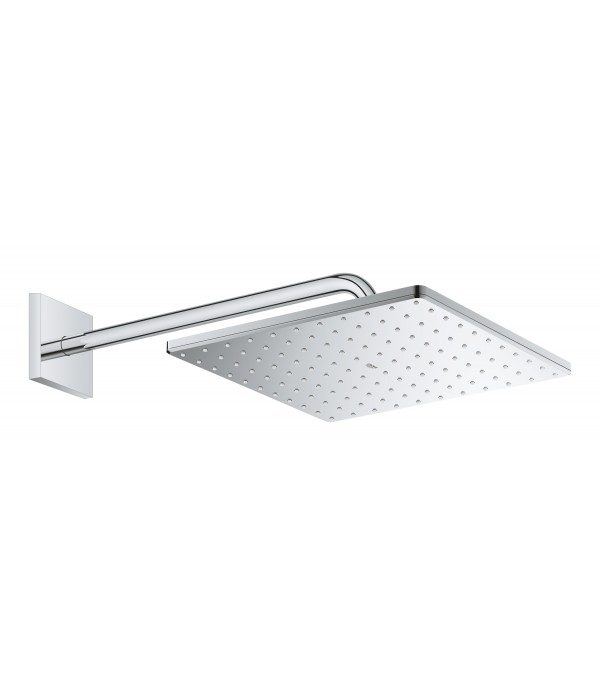 Palarie de dus cu brat, Grohe Grohe Rainshower Mono 310, montare pe perete, crom, 26564000 - 1