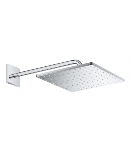 Palarie de dus cu brat, Grohe Grohe Rainshower Mono 310, montare pe perete, crom, 26564000 - 1