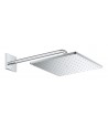 Palarie de dus cu brat, Grohe Grohe Rainshower Mono 310, montare pe perete, crom, 26564000 - 1